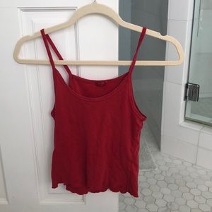 Brandy Melville Red Tank Top